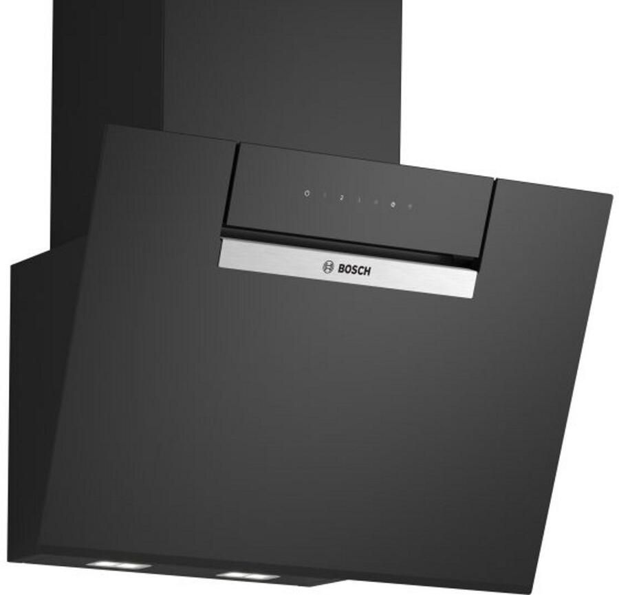 Bosch DWK67FN60-1 Afzuigkap Muurmontage Zwart + 3 Jaar Gratis Extra Garantie