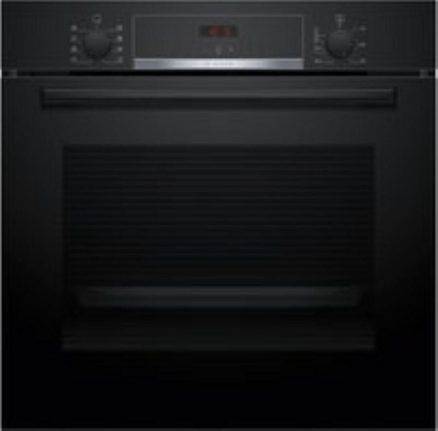 ‎Bosch HBA553BA3F-1 Inbouwoven Serie 4 Zwart + 3 Jaar Gratis Extra Garantie