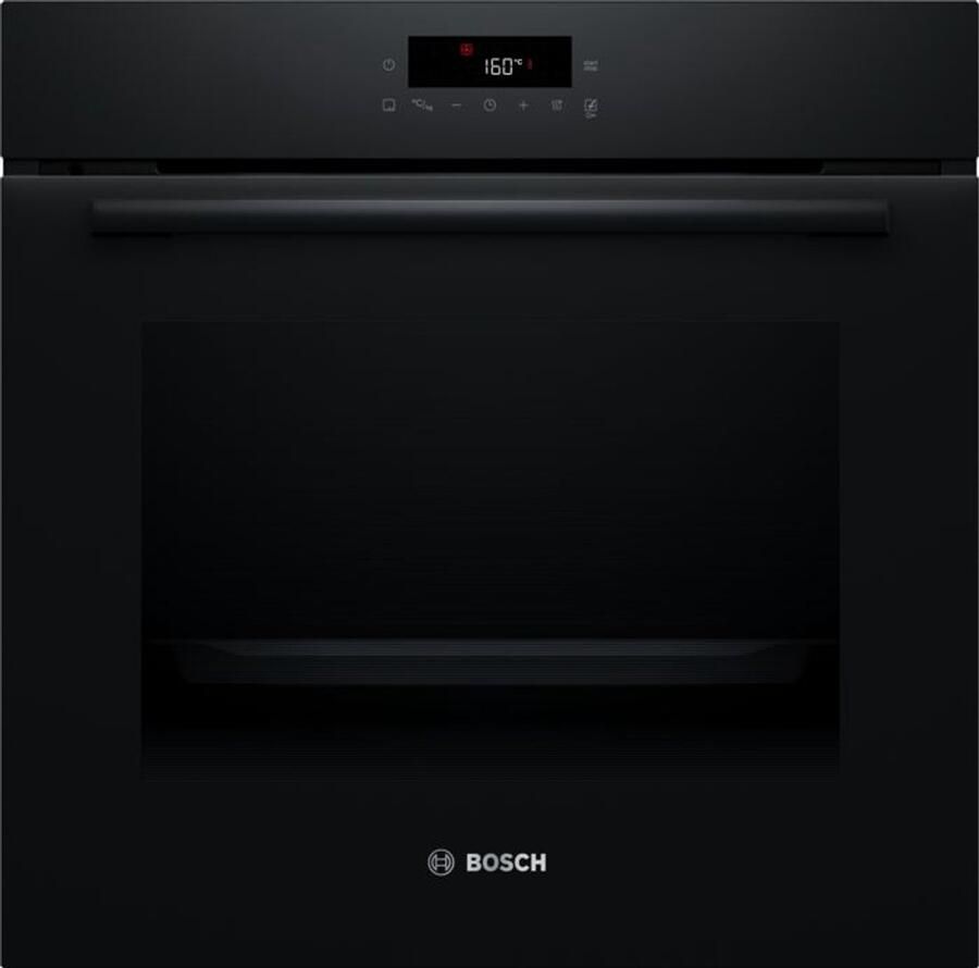 Bosch HBA572BB4 Inbouwoven 71 l 3600 W Zwart Elektrische oven Zelfreinigend Hydrolytisch + Pyrolytisch Kinderslot