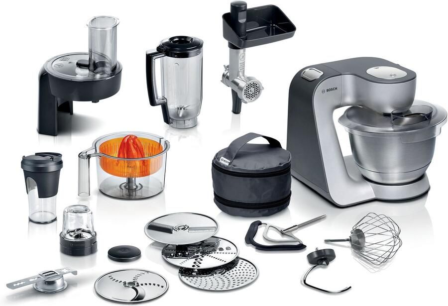 Bosch Serie 4 Keukenmachine MUM 5 1000 W Zilver Antraciet MUM59S81DE