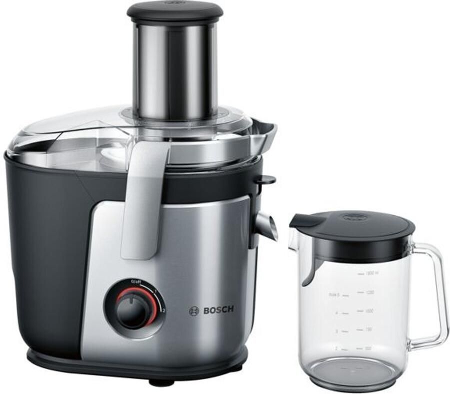 Bosch MES4000 Vitajuice 4 Sapcentrifuge 1000 W 2 snelheden Zilver Zwart