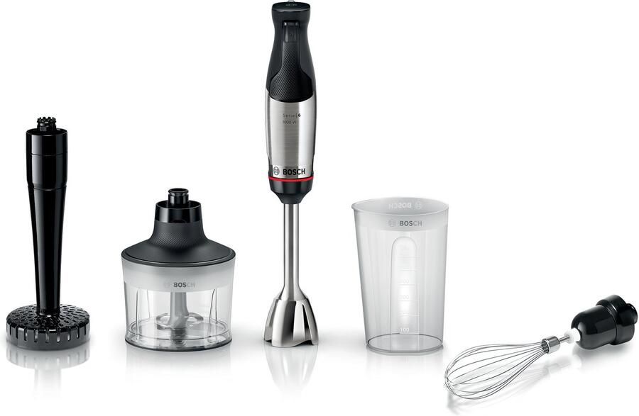Bosch MSM6M633 Staafmixer ErgoMaster 1000 W Roestvrij staal - Foto 1