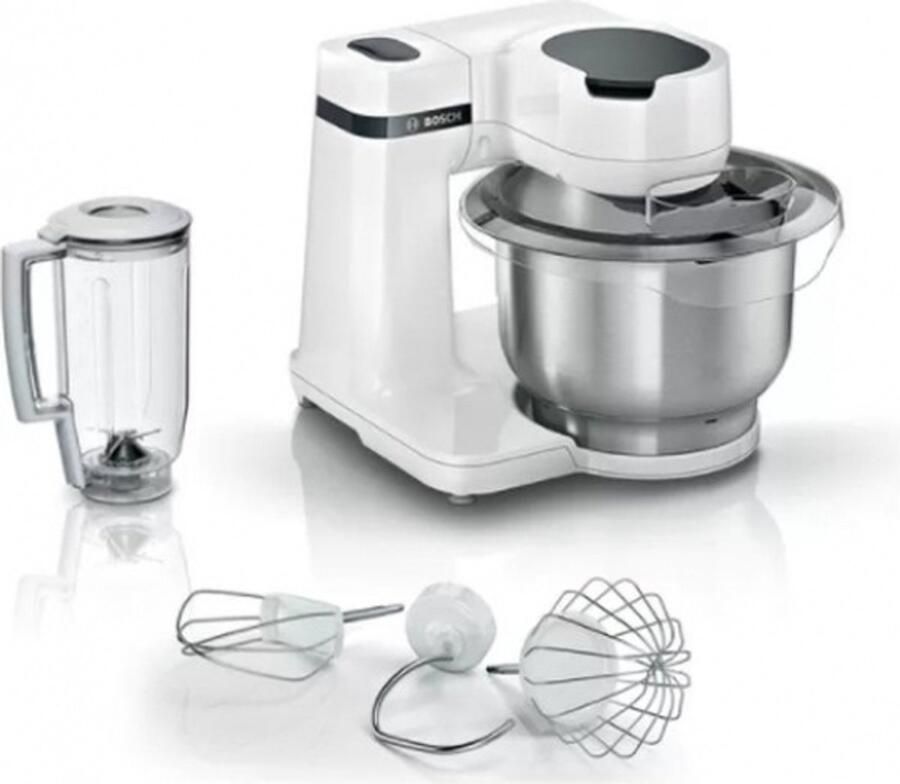 Bosch MUM Serie 2 MUMS2EW11 Keukenmachine 700W 3 8L Wit