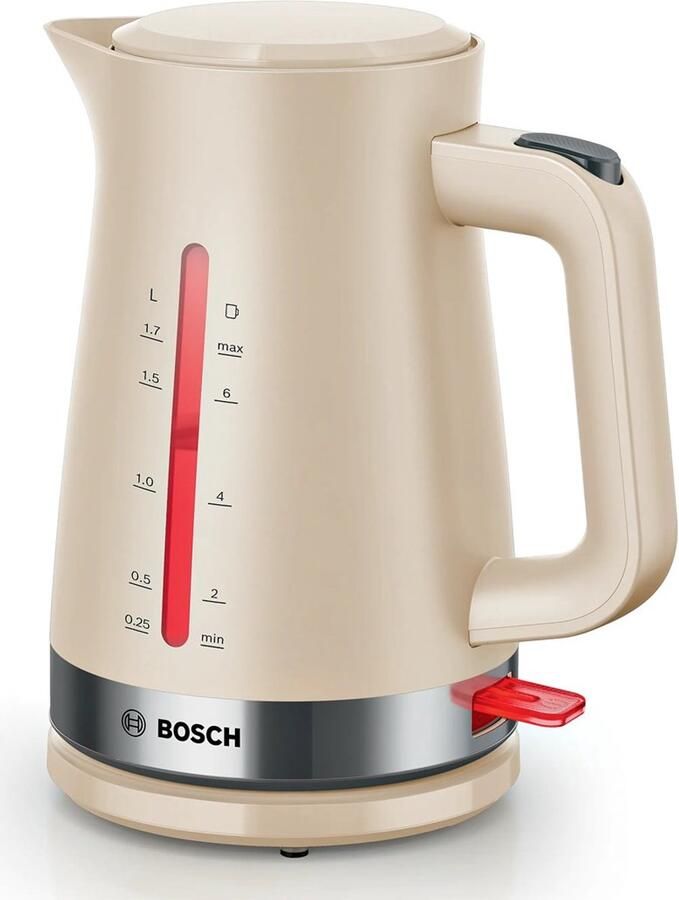Bosch MyMoment TWK4M227 Waterkoker 1 7 L capaciteit 2400 W vermogen Automatische veiligheidsuitschakeling