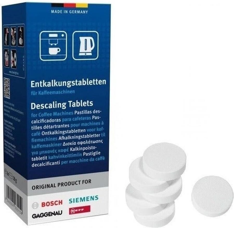 Bosch Ontkalkingstabletten 5 x 6 stuks
