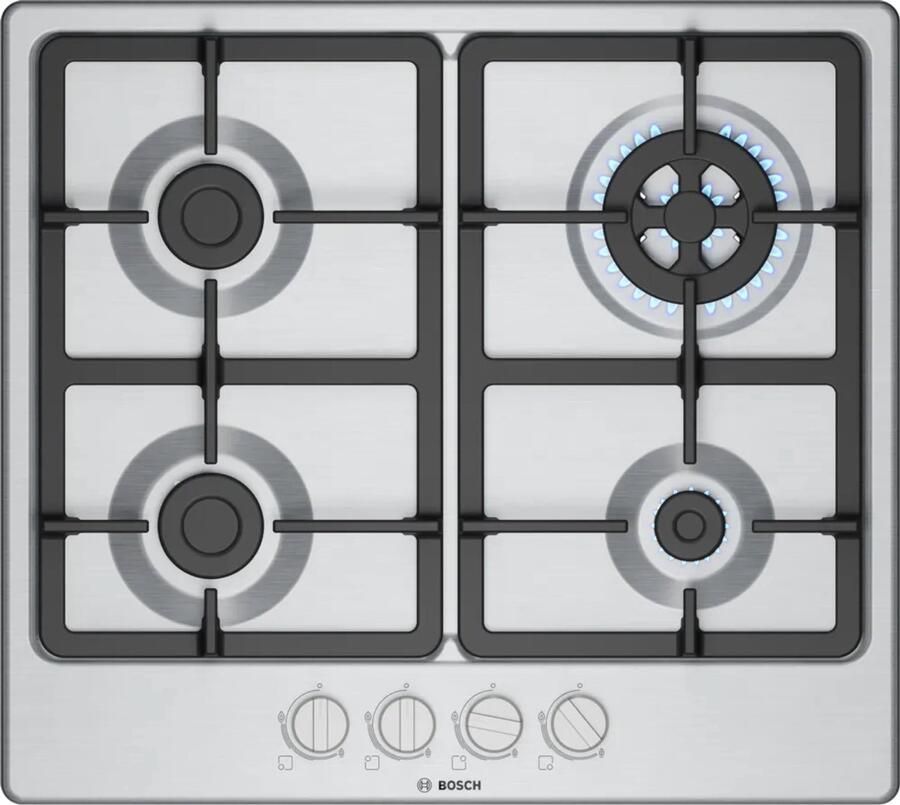 Bosch PGH6B5K90N Serie 4 Gaskookplaat Inbouw 60 cm