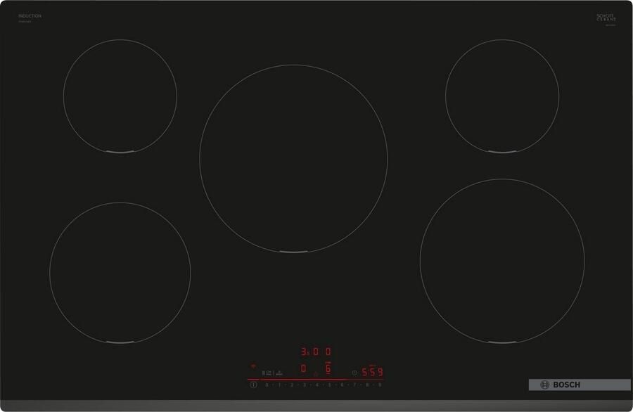 Bosch PIV831HB1E -1 Serie 6 Inbouw Inductiekookplaat 2 fasen+ 3 Jaar Gratis Extra Garantie