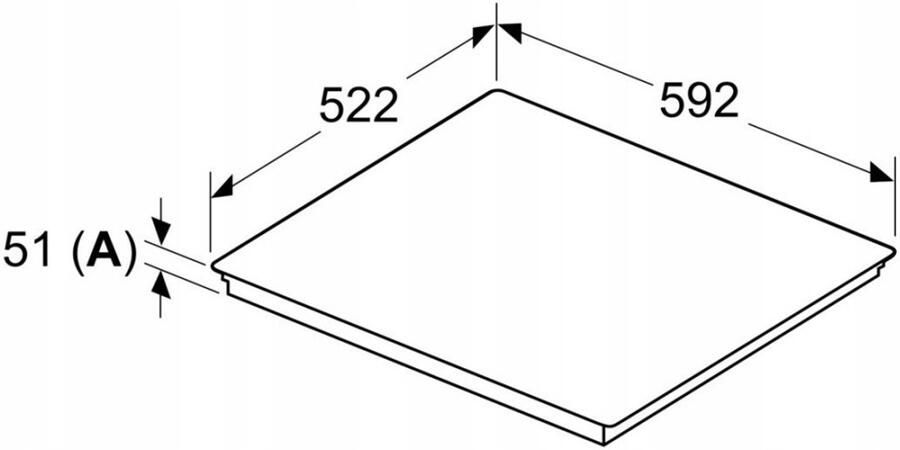 Bosch PVS61RHB1E Serie 4 Inductiekookplaat – 60 cm – 4 Zones met CombiZone – DirectSelect – Home Connect & HoodControl – PowerBoost – Frameloos Design – Zwart Glas