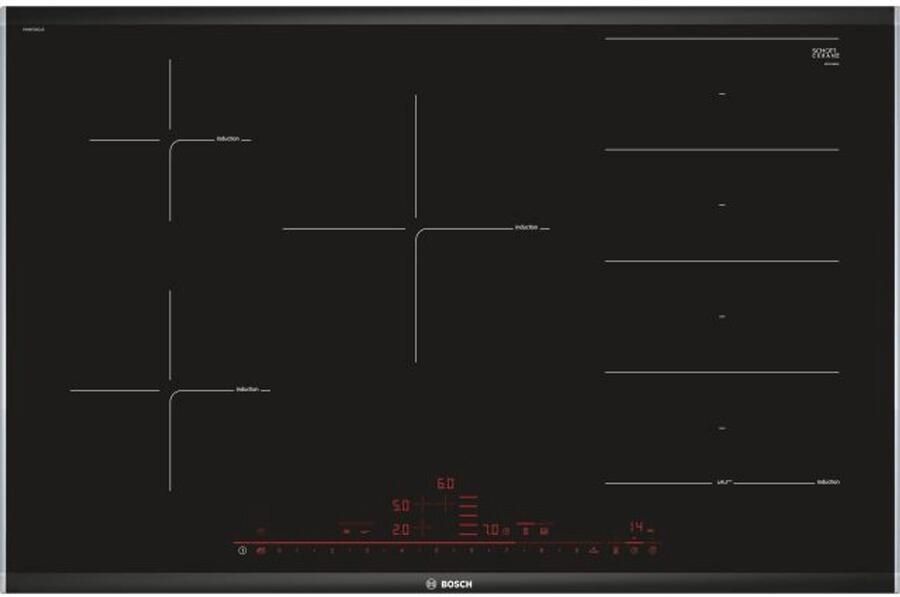 Bosch PXV875DC1E-1 Serie 8 inbouw inductie kookplaat Zwart + 3 Jaar Gratis Extra Garantie