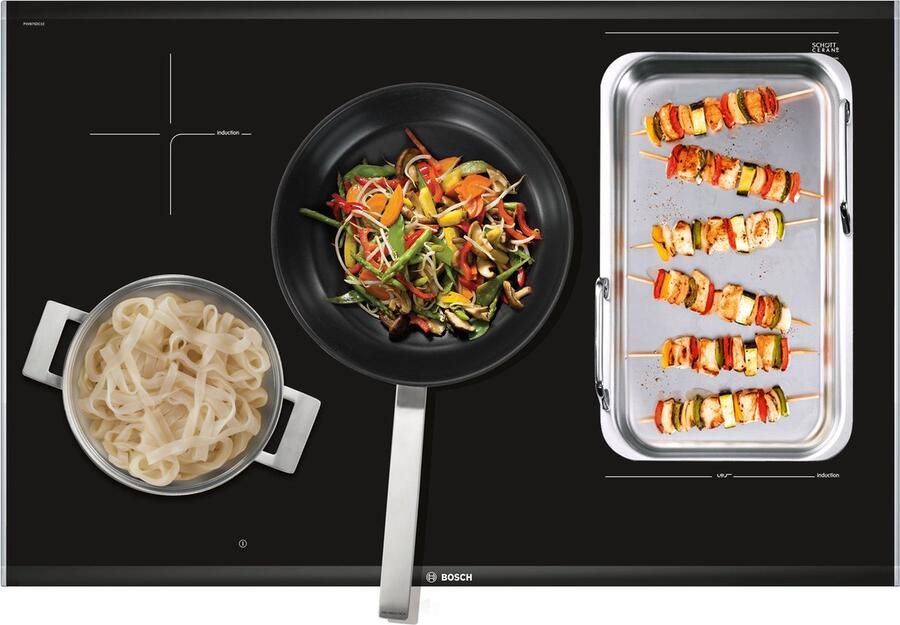Bosch PXV875DC1E met FlexInductie zone en PerfectFry BraadSensor Plus