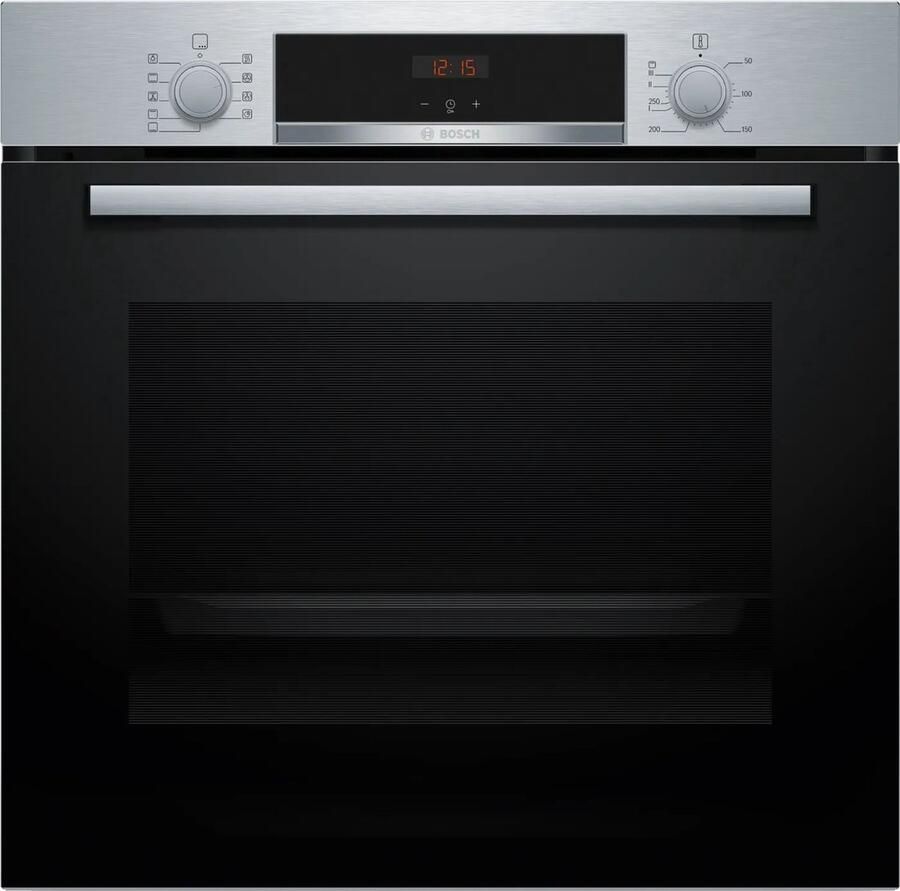 Bosch Serie 4 HBA534ES3 oven 71 l 3400 W Zwart Roestvrijstaal