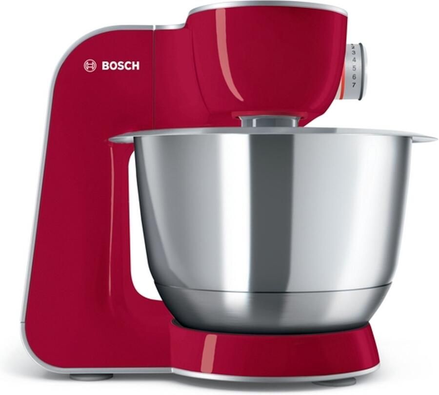 Bosch Serie 4 Keukenmachine MUM 5 1000 W Rood Zilver MUM58710