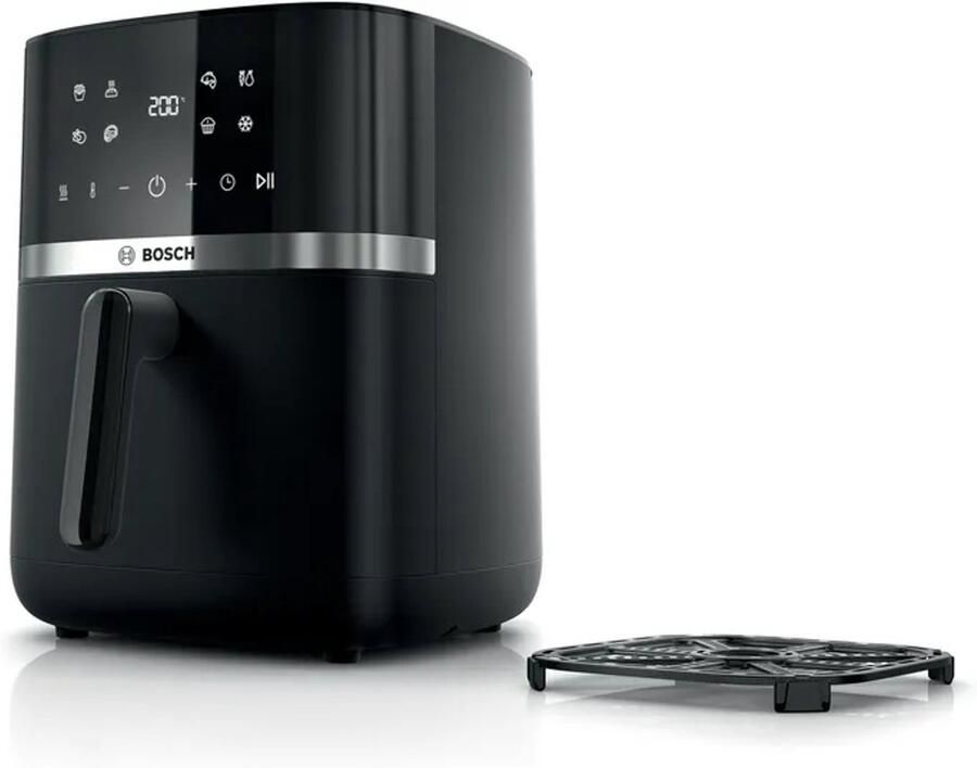 Bosch Serie 4 MAFS2462B friteuse Enkel 6 1 l Vrijstaand 2050 W Heteluchtfriteuse Zwart