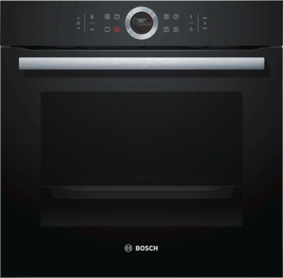 Bosch Serie 8 HBG635BB1 Electrisch 71l A+ Zwart Roestvrijstaal oven