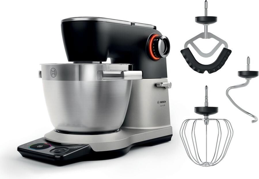 Bosch Serie 8 MUMS8ZS00 Keukenmachine Pearl silver 1800w 6L mengkom