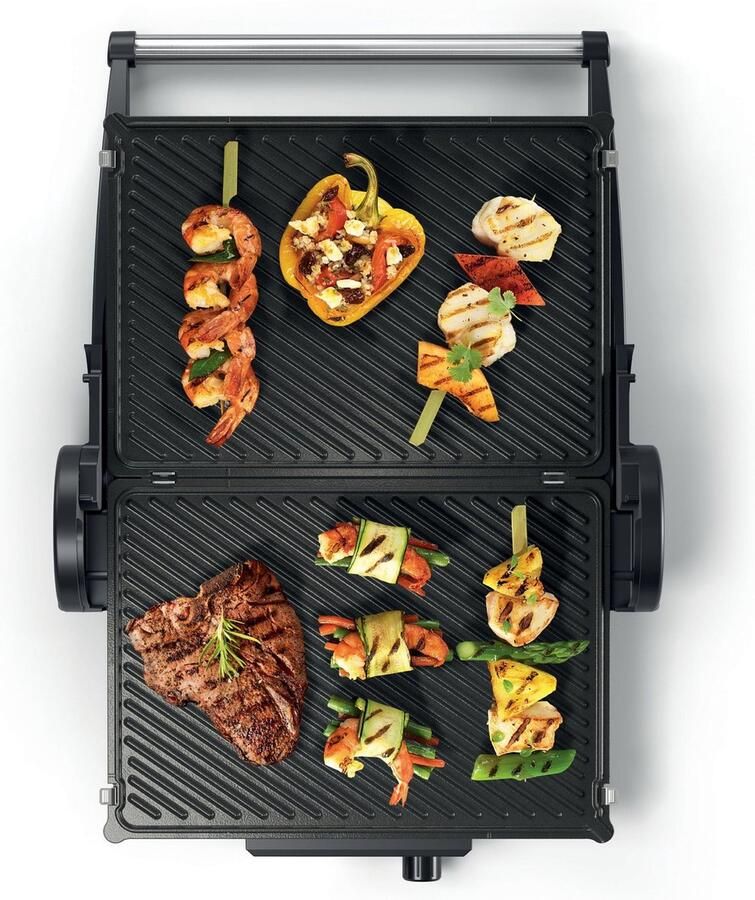 Bosch TCG4104 Contactgrill Elektrisch Zwart Rood