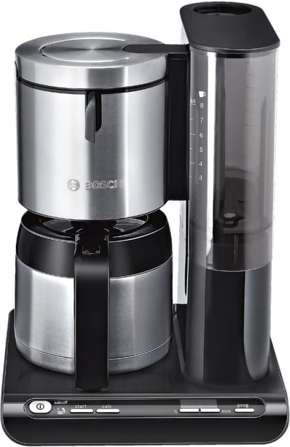 Bosch TKA8A683 Styline Koffiezetapparaat + Thermoskan RVS Zwart