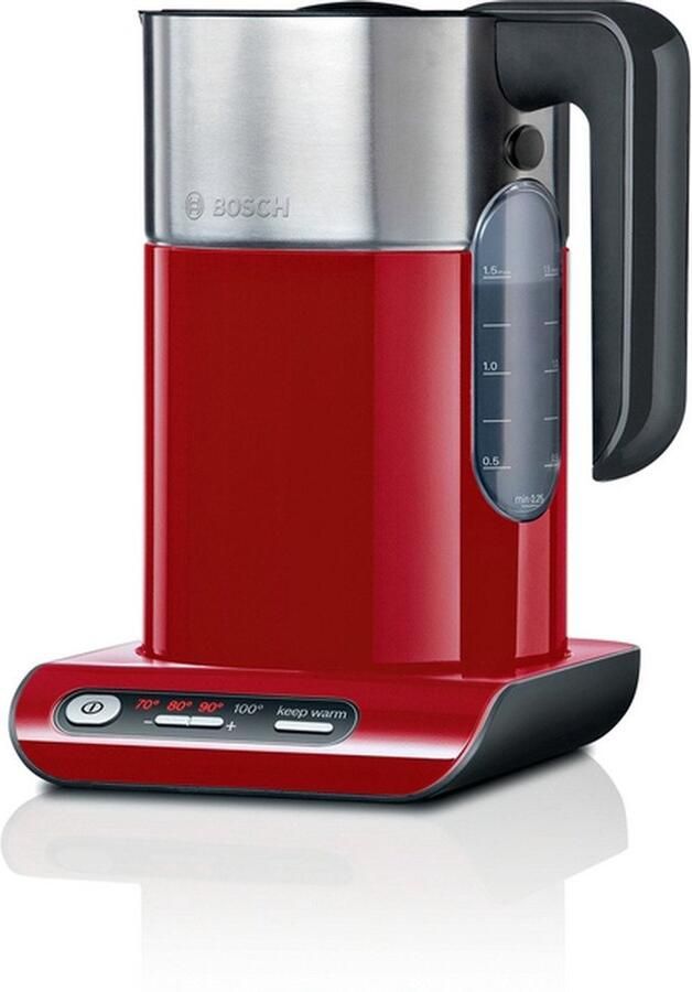 Bosch TWK8614P waterkoker 1 5 l 2400 W Rood - Foto 9