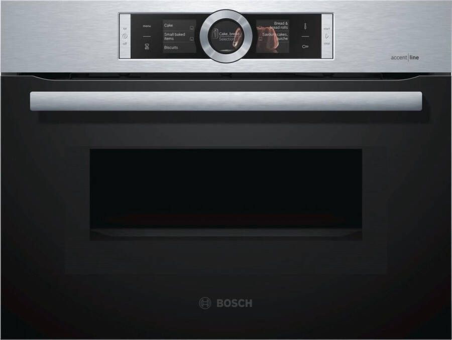 Bosch CMG836NS1 Serie 8 Inbouw oven RVS