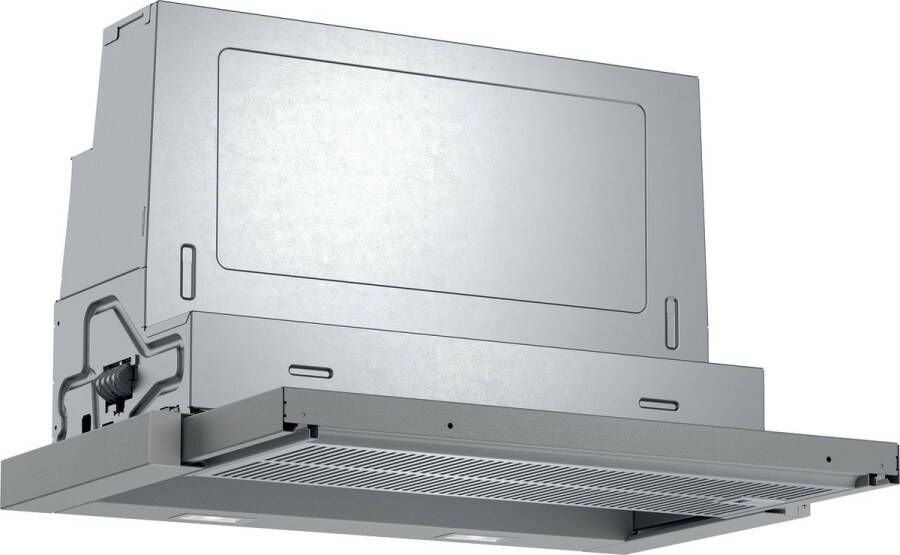 Bosch DFR067A52 Serie 4 Afzuigkap Vlakscherm 60 cm Zilver metallic Stil en krachtig Led verlichting