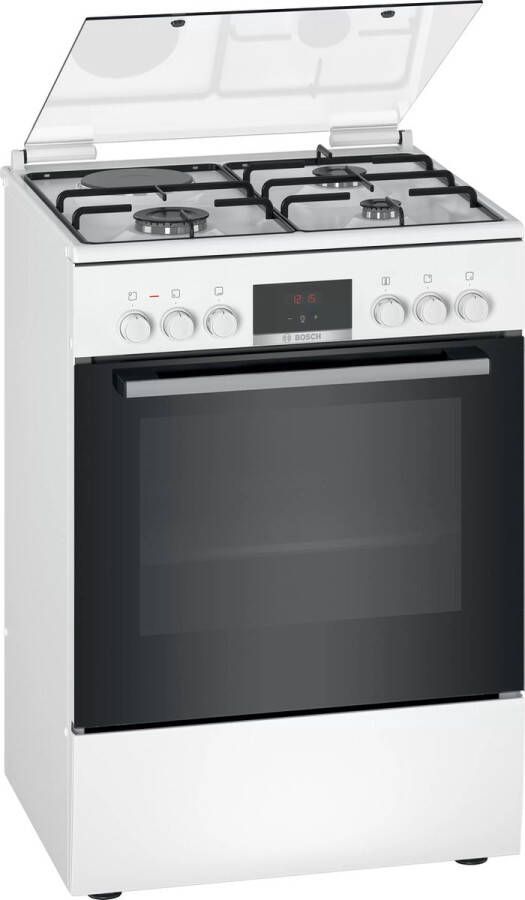 Bosch Gemengde kookplaat SER4 HXR39AG20 4 branders 66 L oven 4 3 kW Klasse A 60 cm