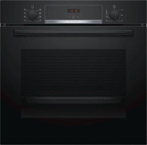 Bosch HBA553BA0 Ingebouwde elektrische oven Geforceerde lucht 3D + 71L Reiniging Ecoclean A Zwart