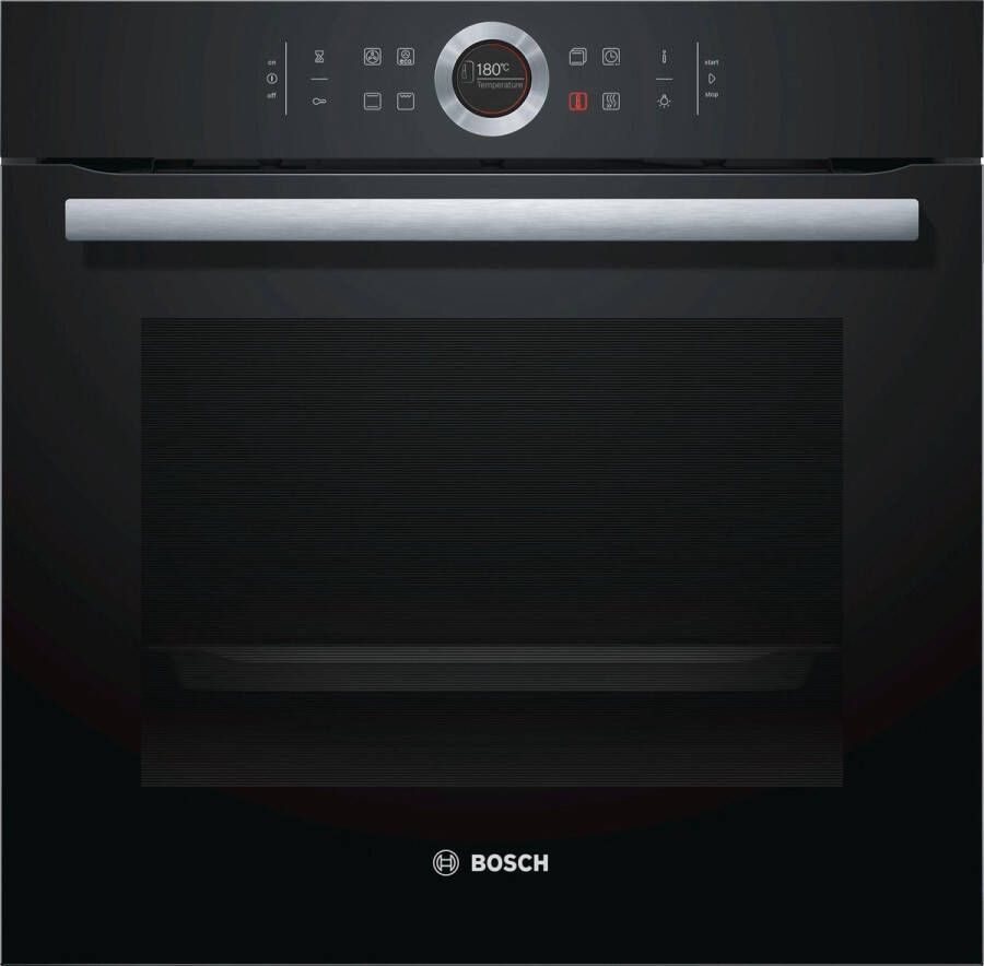 Bosch Serie 8 HBG633NB1 oven 71 l 3600 W A+ Zwart