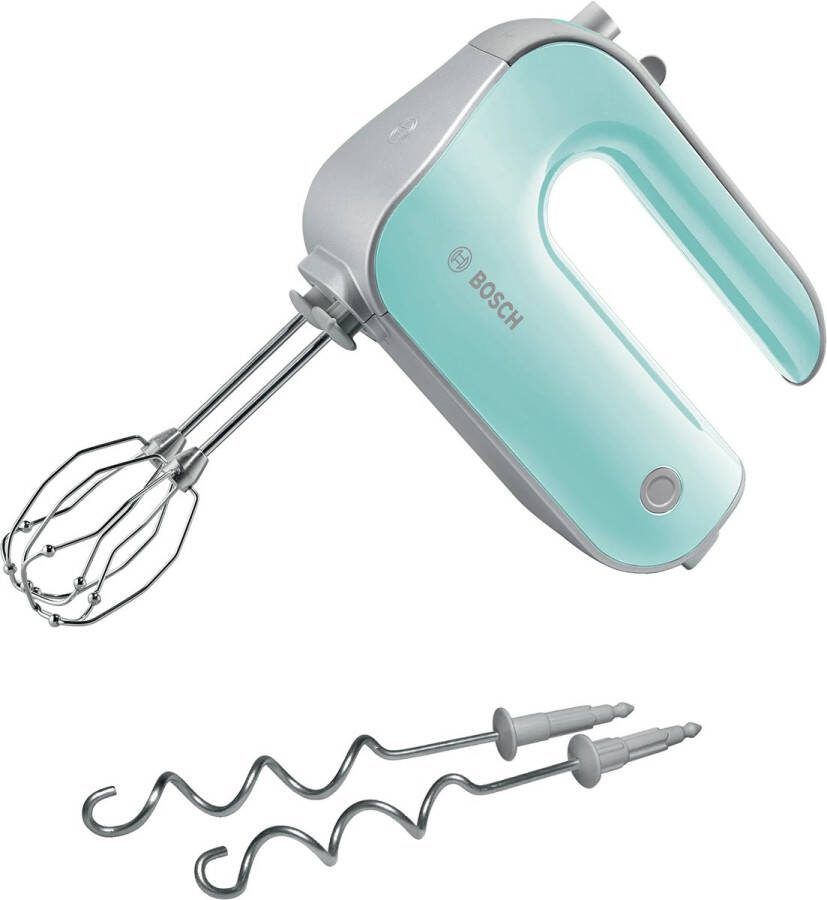 BOSCH Handmixer Styline Colour MFQ40302 2 roergardes (fine creamer) 2 edelstalen deeghaken