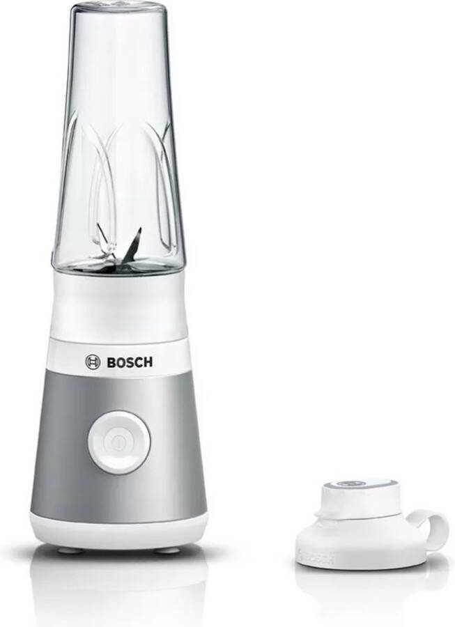 BOSCH Blender MMB2111T Mini VitaPower Serie 2 40.000 toeren min tritaanfles 0 6l drinkdeksel uitloop- en breukbestendig
