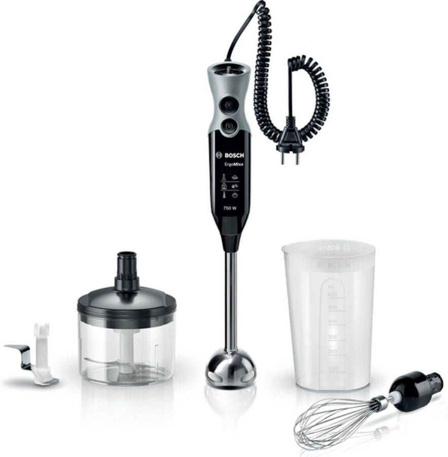 Bosch MSM67170 ErgoMixx Staafmixerset 750W Zwart - Foto 2