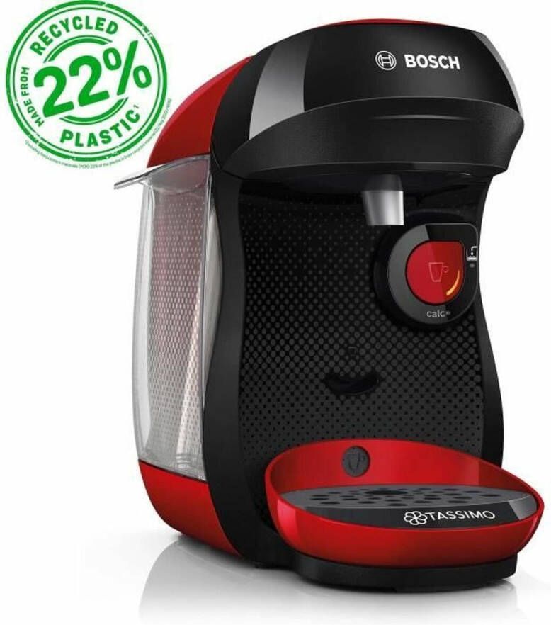 Bosch Multidrink koffiemachine TASSIMO T10 Happy rood 1400 W