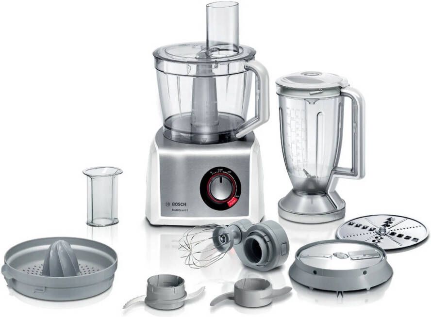 Bosch MultiTalent 8 foodprocessor MC812S820 (Wit RVS)