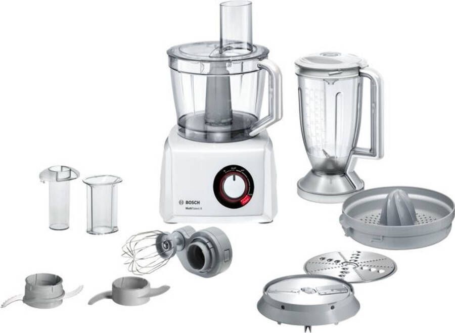 Bosch MultiTalent 8 MC812W620 Foodprocessor Wit