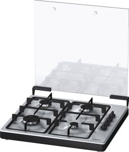 Bosch PBP0C5Y60N Serie 2 Vrijstaande gaskookplaat RVS