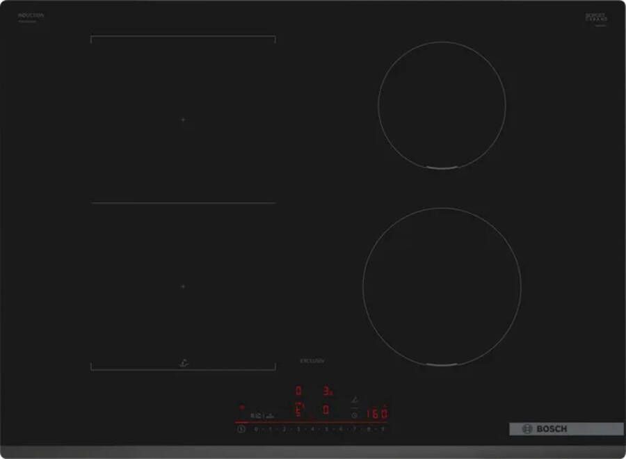 Bosch PVS775FC5E inbouw inductiekookplaat met CombiZone en DirectSelect bediening
