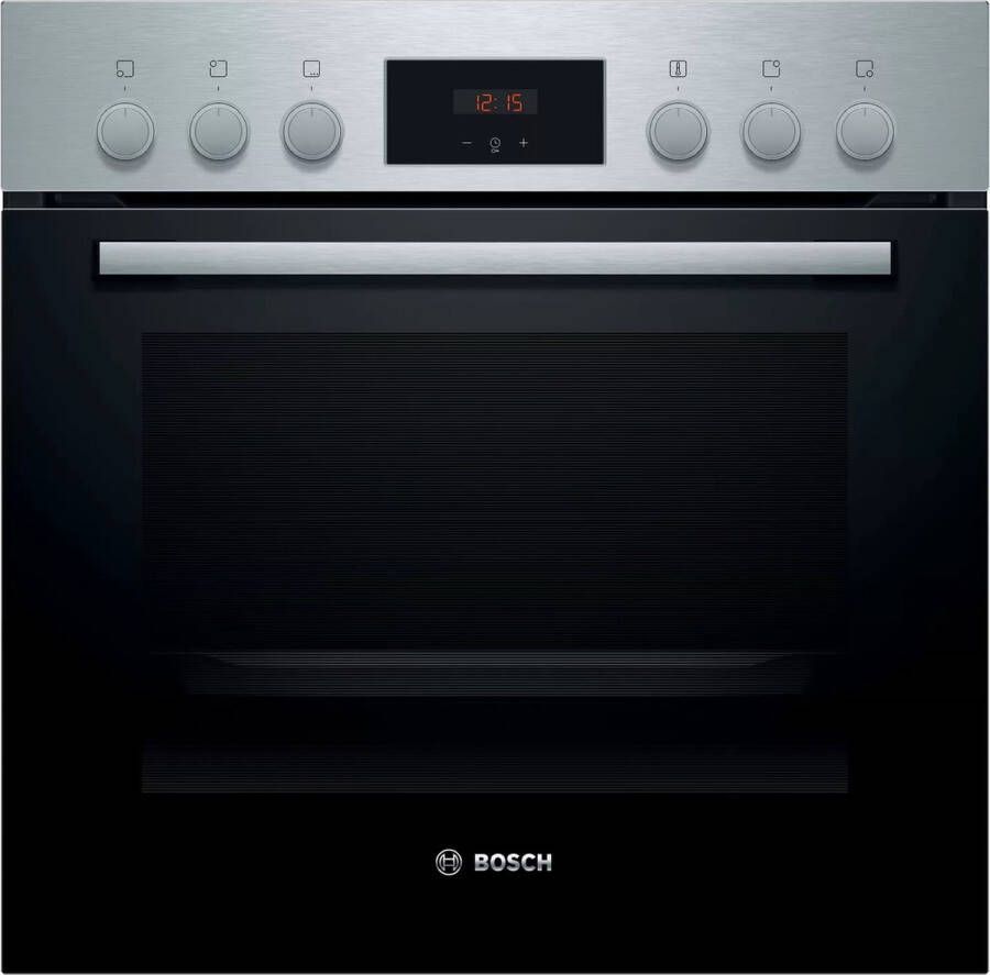 Bosch Serie 2 HEF133BS1 oven 66 l A Zwart Roestvrijstaal