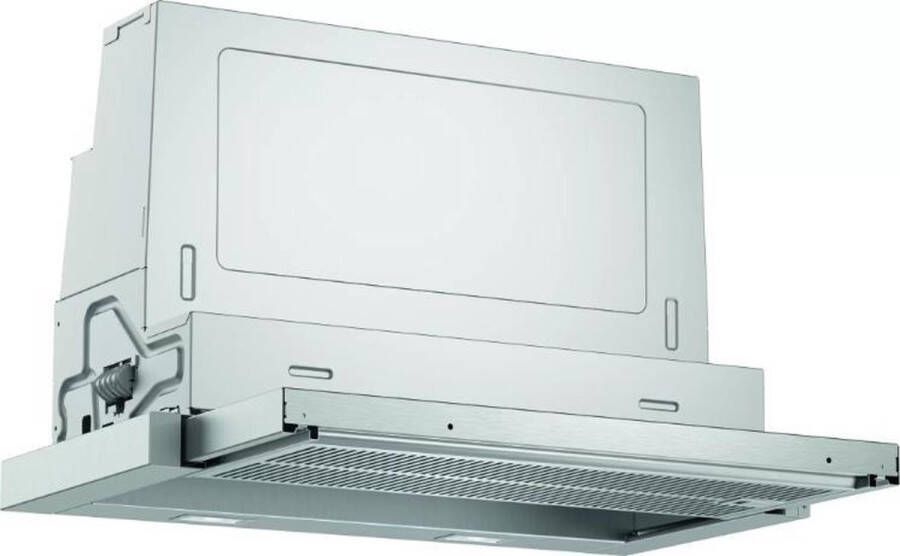 Bosch DFR067A52 Serie 4 Afzuigkap Vlakscherm 60 cm Zilver metallic Stil en krachtig Led verlichting