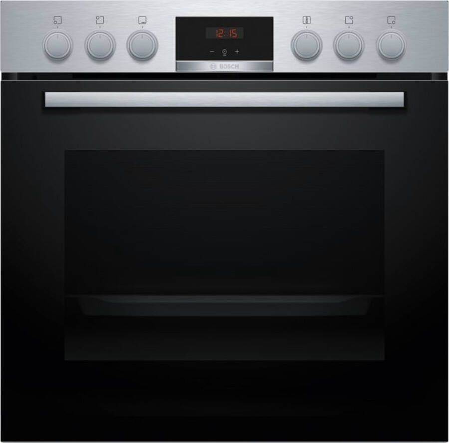 Bosch HEA513BS4 Elektrisch Inbouwfornuis excl. kookplaat Grijs