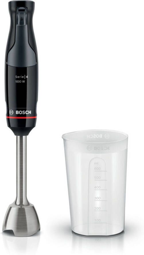 BOSCH Staafmixer ErgoMaster serie 4 MSM4B610 4 messen mixvoet roestvrij staal zwart - Foto 11