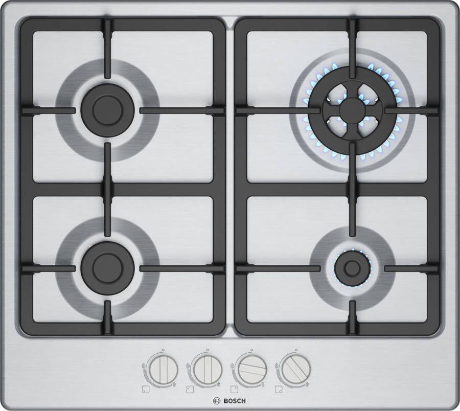 Bosch Serie 4 PGH6B5K90N Gaskookplaat Inbouw 60 cm