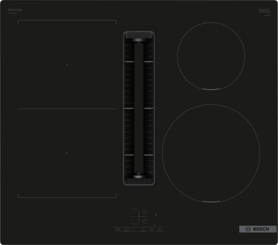 Bosch Serie 4 PVS611B16E inductie kookplaat met afzuiging (59 2 cm)