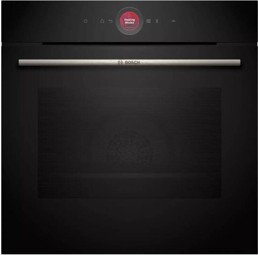 Bosch Softclose pyrolyse multifunctionele oven SER8 HBG7741B1F Zwart 71 L Energieklasse A+ 59 5 x 59 4 x 54 8 cm