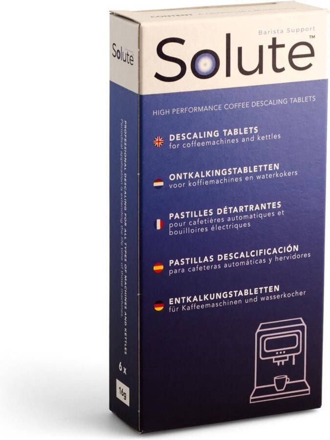 Solute Ontkalkingstabletten koffiemachines en waterkokers - Foto 1