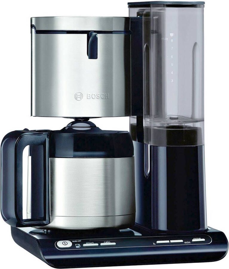 Bosch TKA8A683 Styline Koffiezetapparaat + Thermoskan RVS Zwart