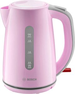 Bosch TWK7500K waterkoker 1 7 l Grijs Roze 2200 W