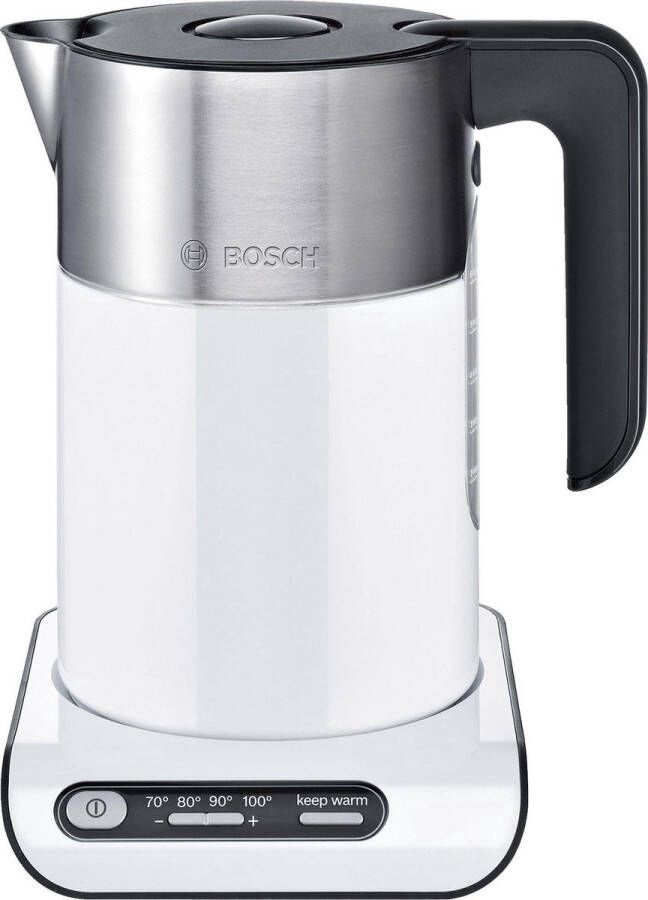 Bosch TWK8611P Styline Waterkoker 1.5L Wit&Antraciet | Waterkokers | Keuken&Koken Keukenapparaten | TWK8611P