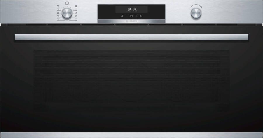 Bosch Serie|6 Bakoven 90 cm 9 syst. EcoClean Full