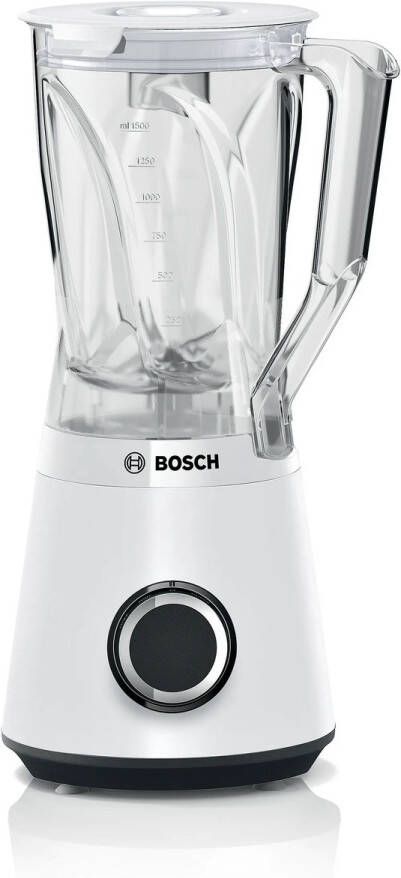 Bosch VitaPower Blender BOSH MMB6141W 1200 W 30000 tpm 2 snelheden + turbo 2 L kom 4 verwijderbare messen Wit