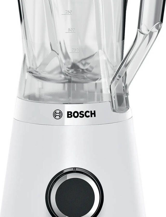 Bosch VitaPower Blender BOSH MMB6141W 1200 W 30000 tpm 2 snelheden + turbo 2 L kom 4 verwijderbare messen Wit - Foto 2