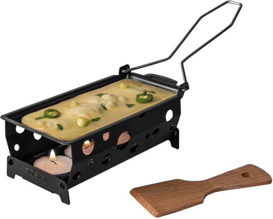 Boska Partyclette ToGo Milano Raclette set Zonder stekker Zwart